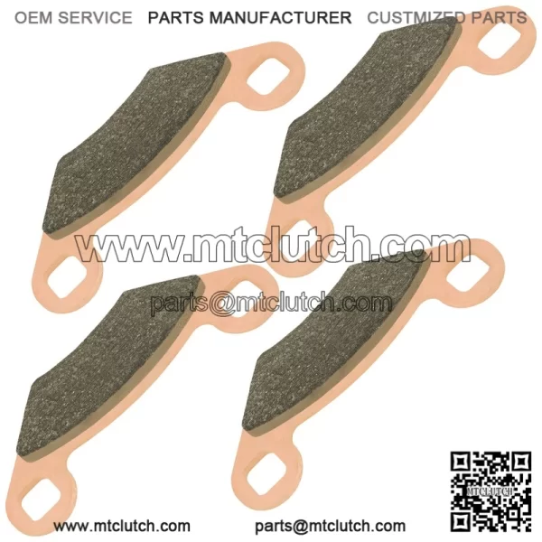 Polaris Scrambler 500 4X4 2001-2006 Sintered Front Brake Pads - Image 3