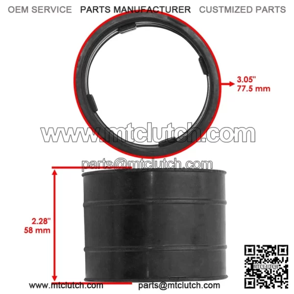 Flexible Air Inlet Adapter ?C Fits Can-Am Outlander 400 (2003-2014) and Maverick 1000R (Part Numbers: 707002585, 707001467) - Image 2