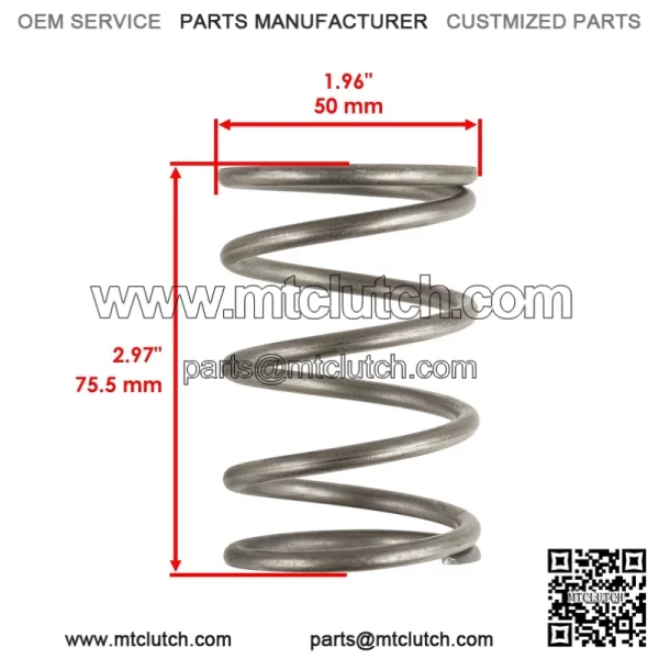 Polaris Scrambler 500 1997 Primary Drive Clutch Spring - 7041132 - Image 2