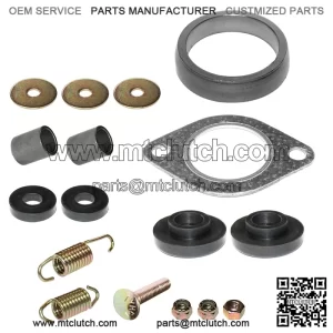 Polaris Scrambler 500 2X4 2000-2002 Exhaust Muffler Gasket Kit