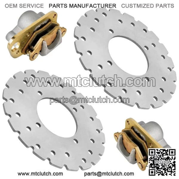 Polaris Scrambler 500 2X4/4X4 2001-2002 Front Brake Calipers w/Disc (Left/Right)